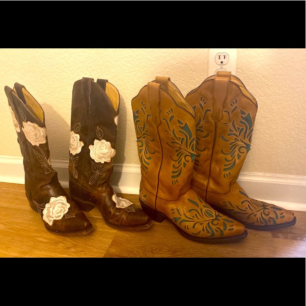 Asking per pair, OBE. Only worn once, too big. I am normally 9, true to size 10